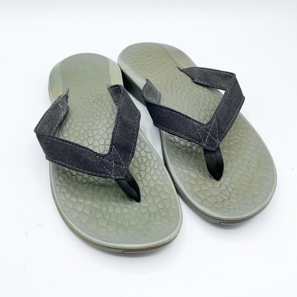 Chaco Ecotread Reversiflip Flip Flop Black Gray - Picture 3 of 9